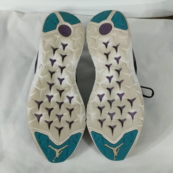 Jordan Flight Runner 2 PROMO Black Purple Teal  - size 14